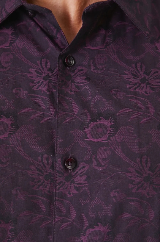 Памучна риза Medicine RW24.KDM802 виолетов RW24