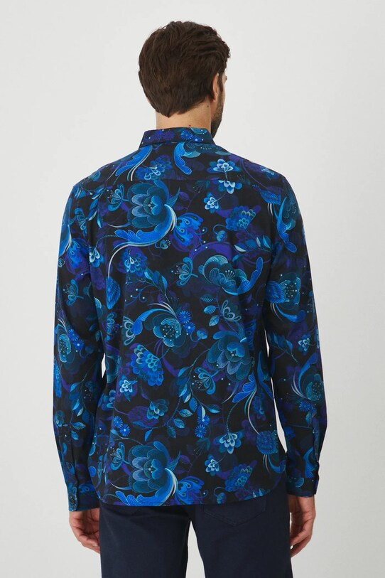 Koszula męska z kolekcji Karolina Matyjaszkowicz x Medicine kolor multicolor RW24.KDMB10 multicolor