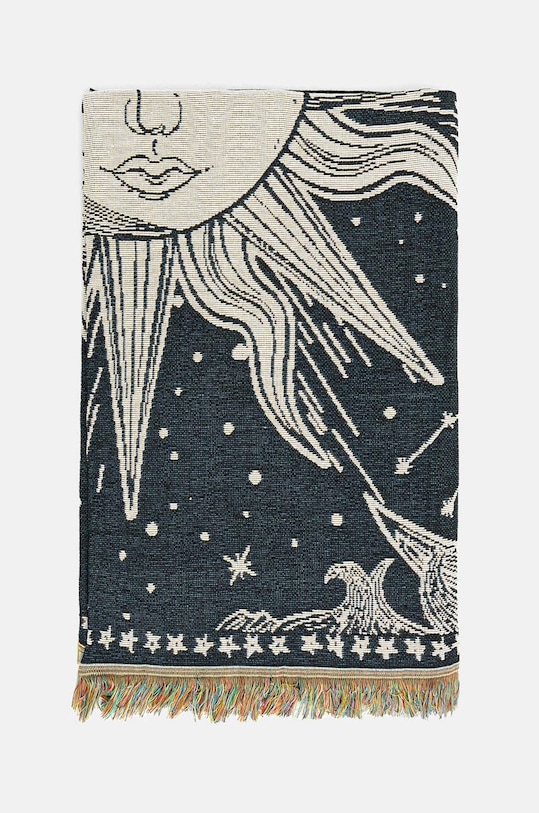 Koc żakardowy wzorzysty 160 x 130 cm kolor multicolor RW24.KOU405 multicolor RW24