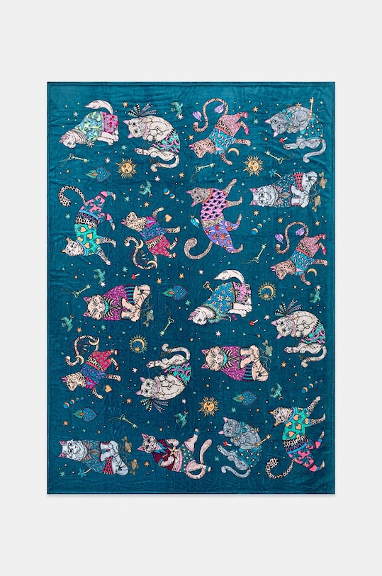 Koc w koty 160 x 220 cm kolor multicolor multicolor RW24.KOU900