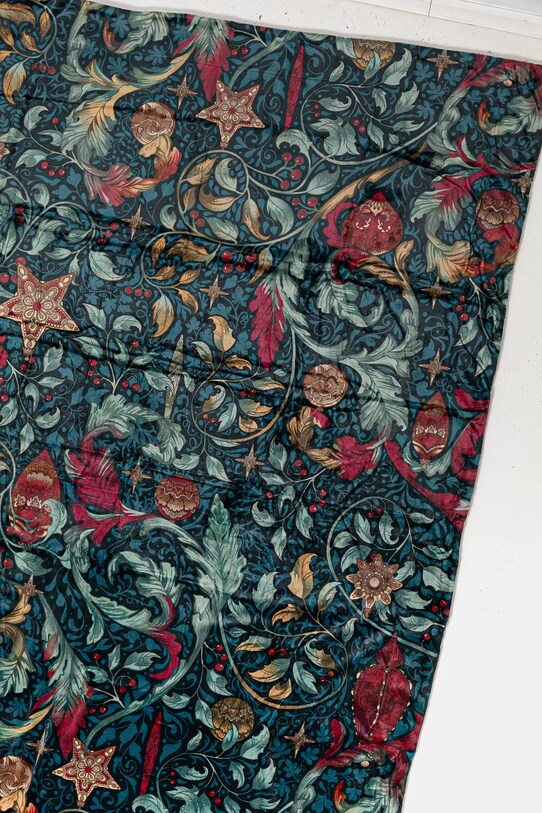 Koc świąteczny wzorzysty 160 x 220 cm kolor multicolor RW24.KOUA01 multicolor RW24