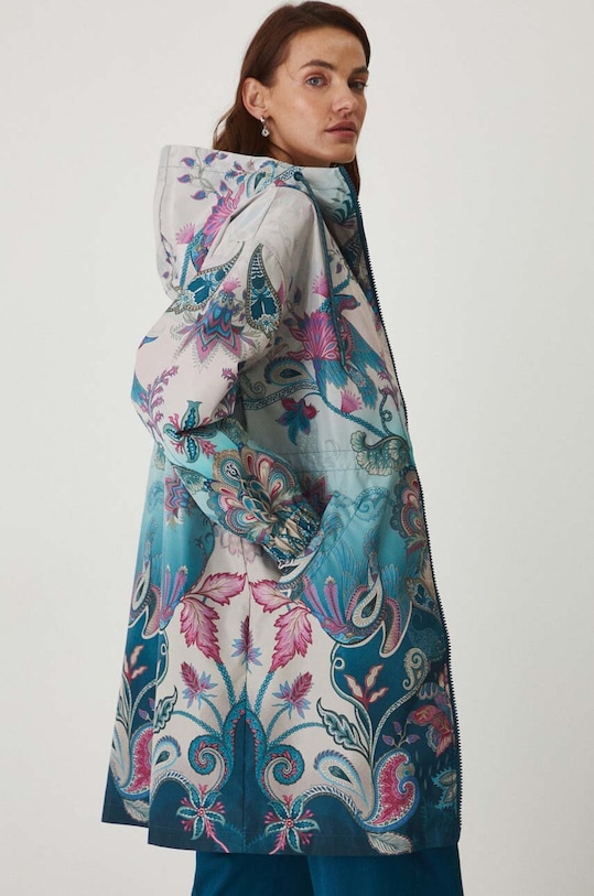 Parka dámská s kapucí vícebarevná RW24.KPD101