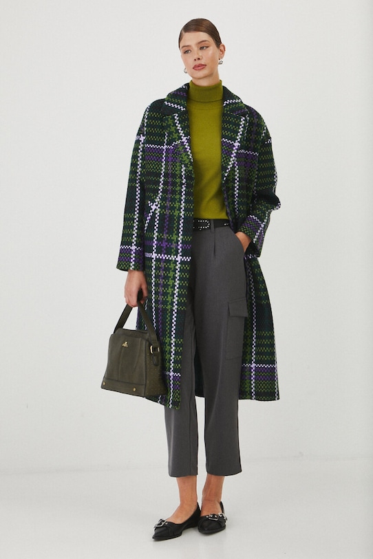 Medicine palton cu captuseala multicolor RW24.KPD600