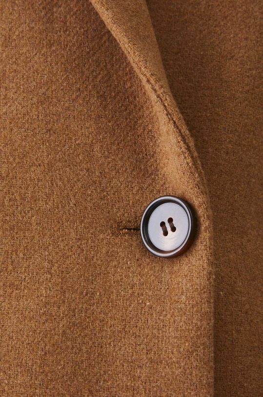 Medicine płaszcz z domieszką wełny RW24.KPD604