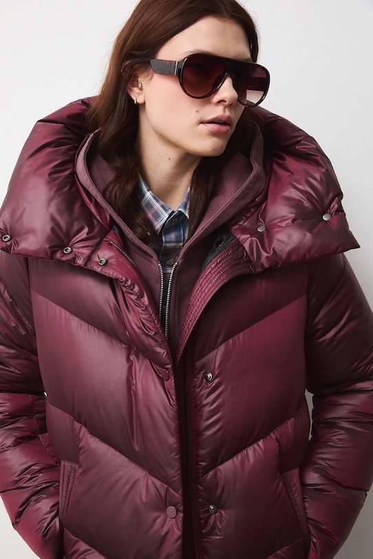 Medicine pehelykabát burgundia RW24.KPD701