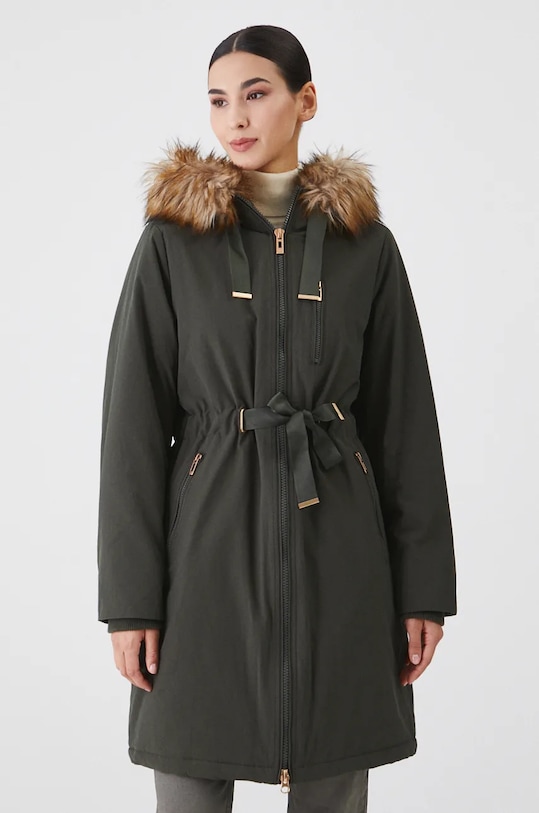 Parka Medicine s podšívkou zelená RW24.KPD800