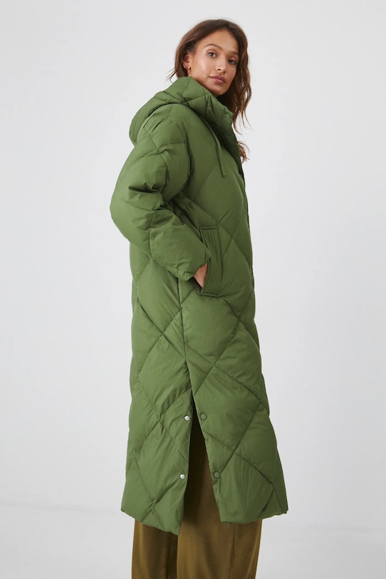Пуховое пальто Medicine RW24.KPDA02 зелёный RW24