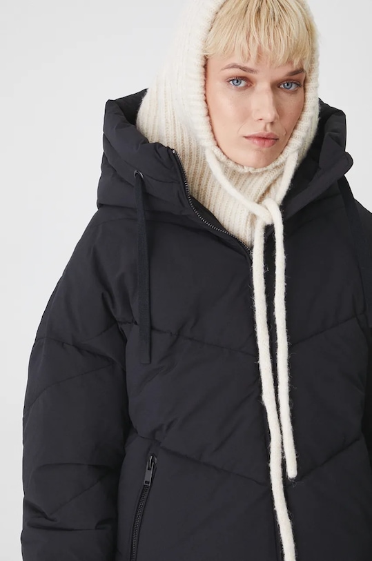 Kurtka damska pikowana kolor czarny RW24.KUD702 czarny
