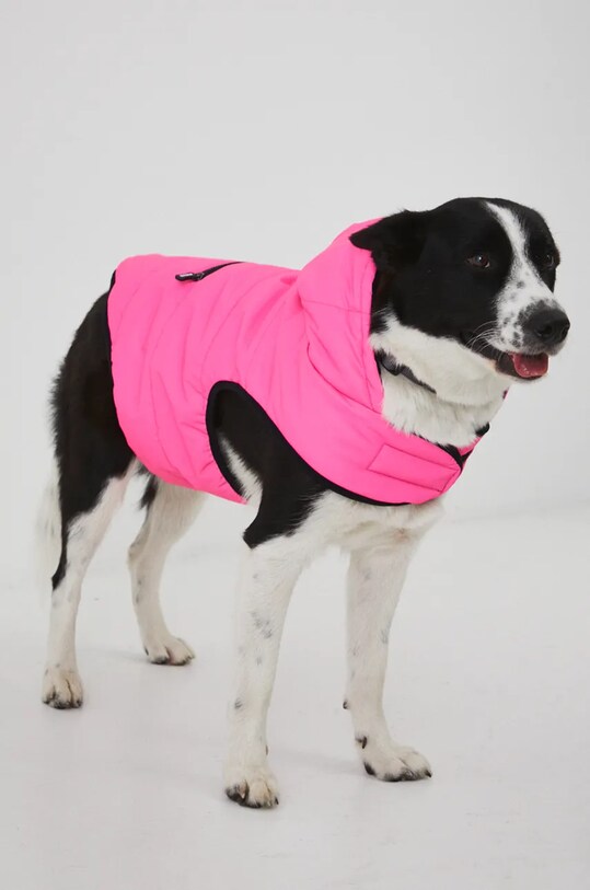 Kurtka dla pupila pikowana kolor różowy różowy RW24.KUU805