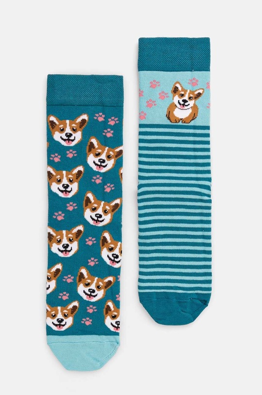 Medicine ciorapi de bumbac 2-pack animal multicolor RW24.LGD501