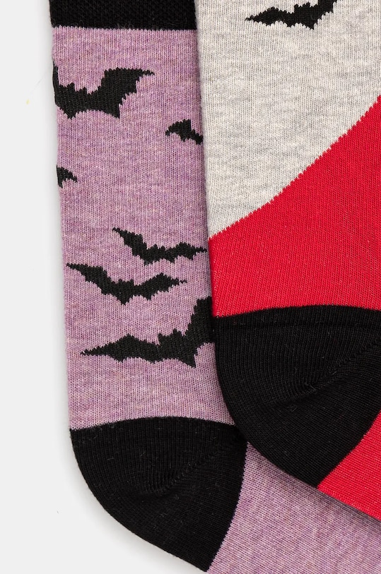 Skarpetki bawełniane damskie w nietoperze (2-pack) kolor multicolor RW24.LGD700 multicolor RW24