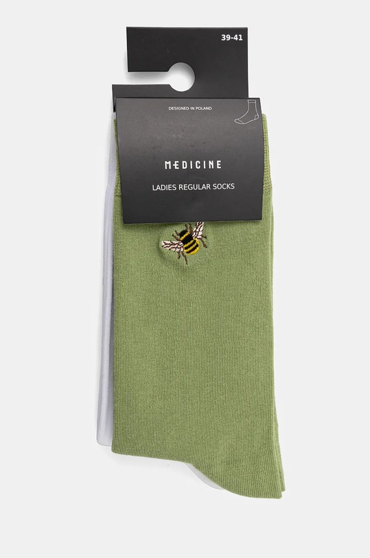 Oblečenie Bavlnené ponožky so zvieracím motívom (2-pack) viac farieb RW24.LGD815 viacfarebná