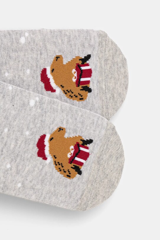 Odzież Skarpetki bawełniane damskie świąteczne (2-pack) kolor multicolor RW24.LGD904 multicolor