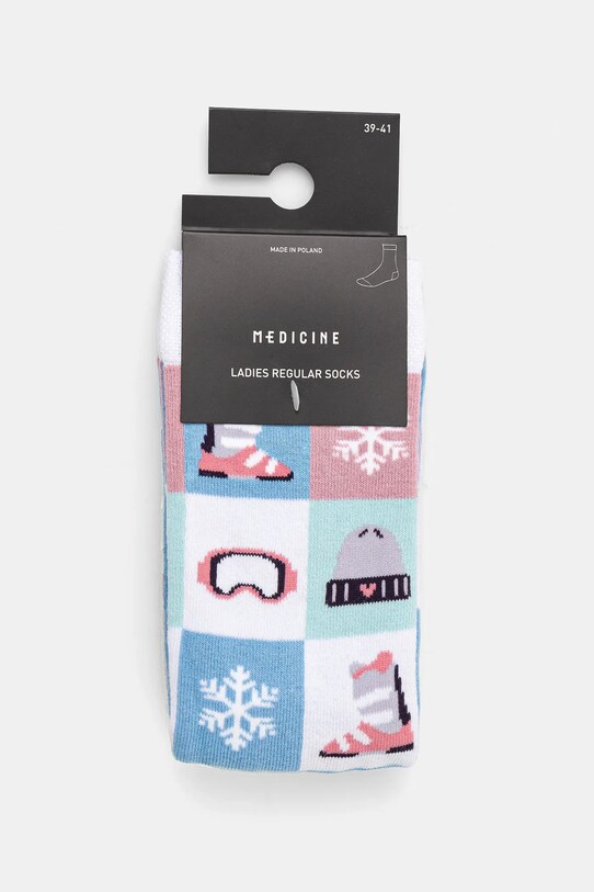 Îmbrăcăminte Medicine ciorapi de bumbac 2-pack RW24.LGDB18 multicolor