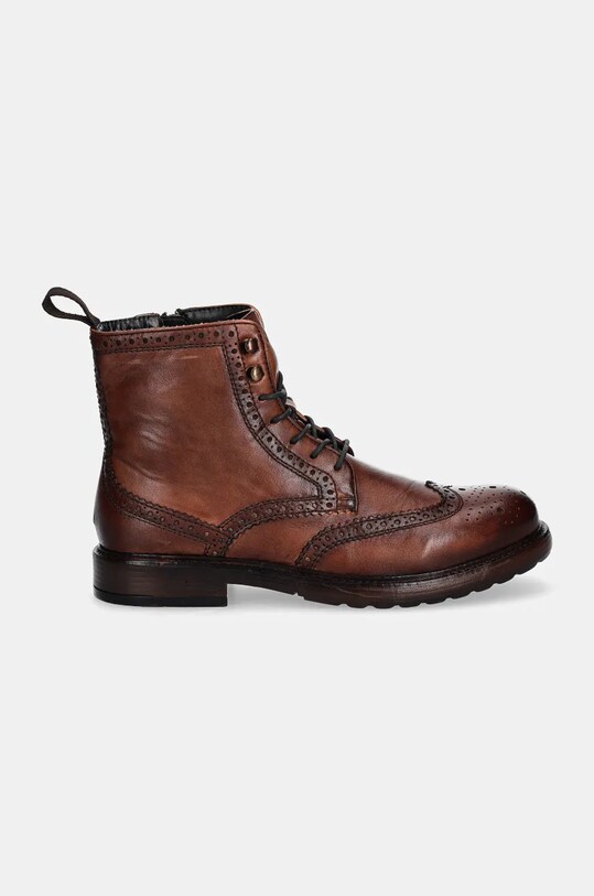 Obuwie Medicine buty skórzane RW24.OBM500 brązowy