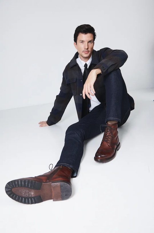 Δερμάτινα παπούτσια Medicine RW24.OBM500