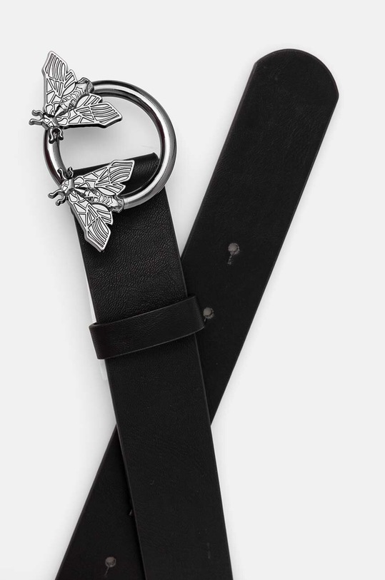 Pásek dámský z ekokůže černá barva RW24.PAD502 černá RW24