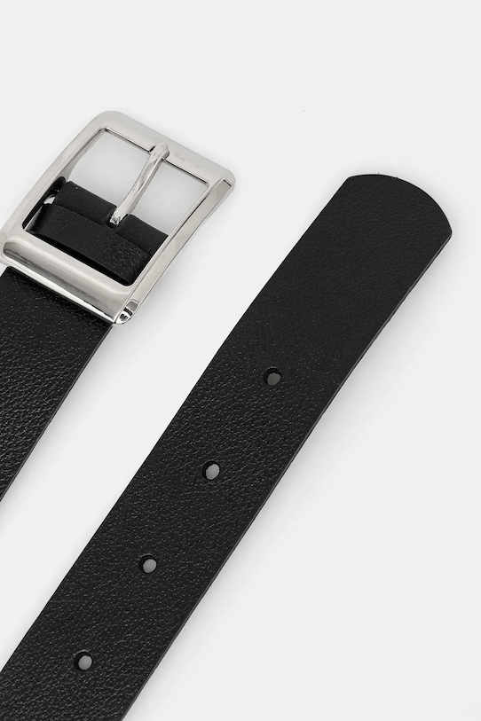 Pasek skórzany damski gładki kolor czarny RW24.PAD706 czarny RW24