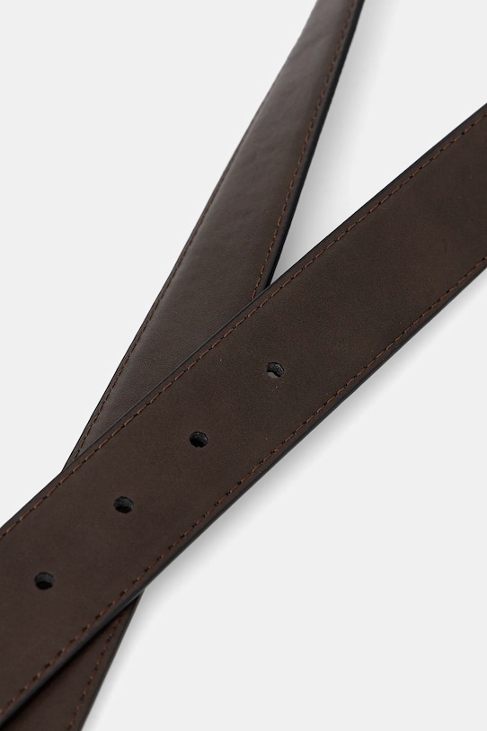 Doplňky Oboustranný pásek pánský z ekokůže černá barva RW24.PAM900 černá