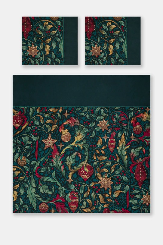 Komplet pościeli bawełnianej świątecznej 200 x 200 cm kolor multicolor multicolor RW24.PCUA02