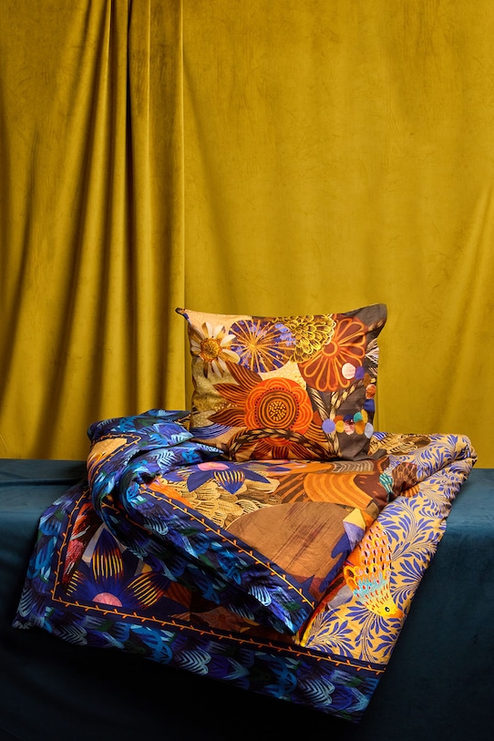 Komplet pościeli bawełnianej z kolekcji Karolina Matyjaszkowicz x Medicine kolor multicolor multicolor RW24.PCUB51