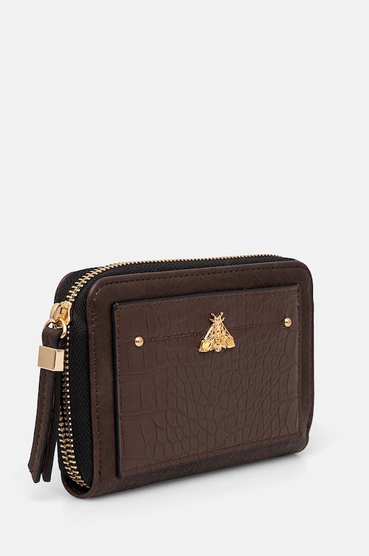 Portfel damski ze skóry ekologicznej kolor brązowy RW24.PFD500 brązowy RW24
