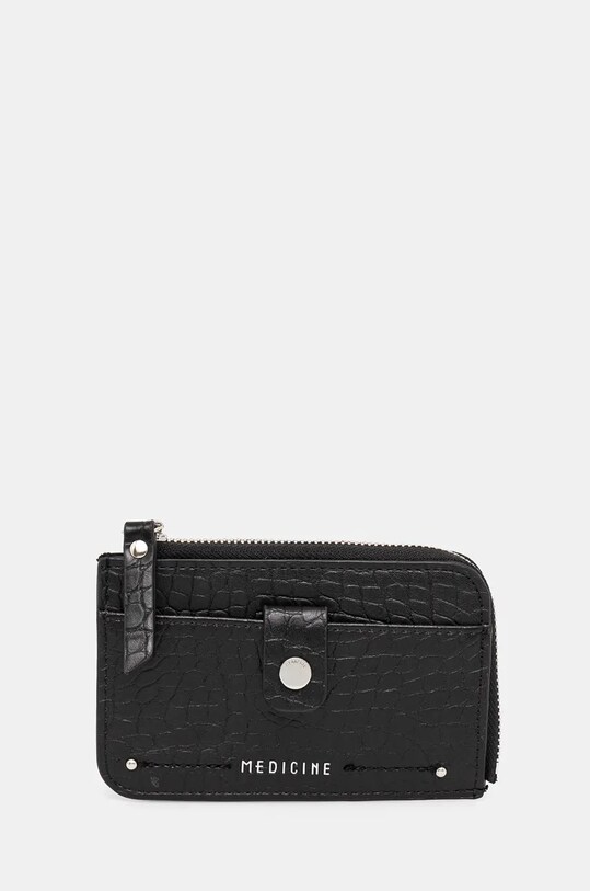 Medicine card holder imitatie de piele negru RW24.PFD900