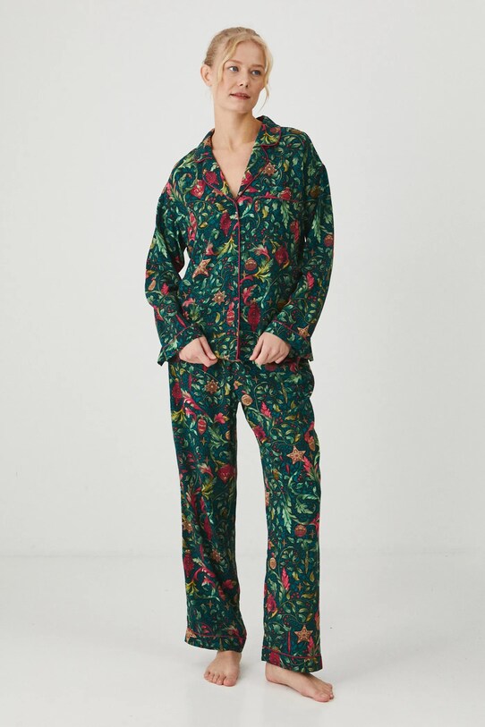 Piżama damska świąteczna kolor multicolor tkanina multicolor RW24.PJD903