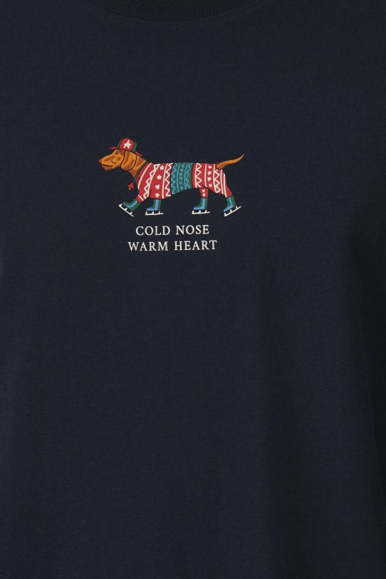 Pyžamo vánoční tmavomodrá barva RW24.PJMA01