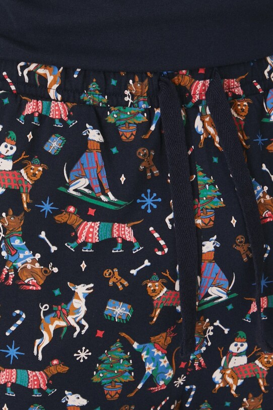 Pyžamo vánoční tmavomodrá barva RW24.PJMA01