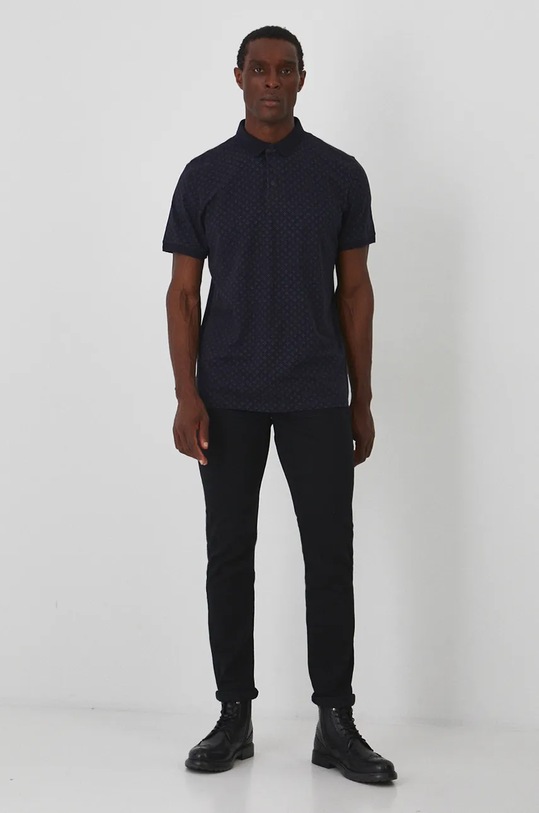 Medicine tricou polo RW24.POMA01 bleumarin RW24