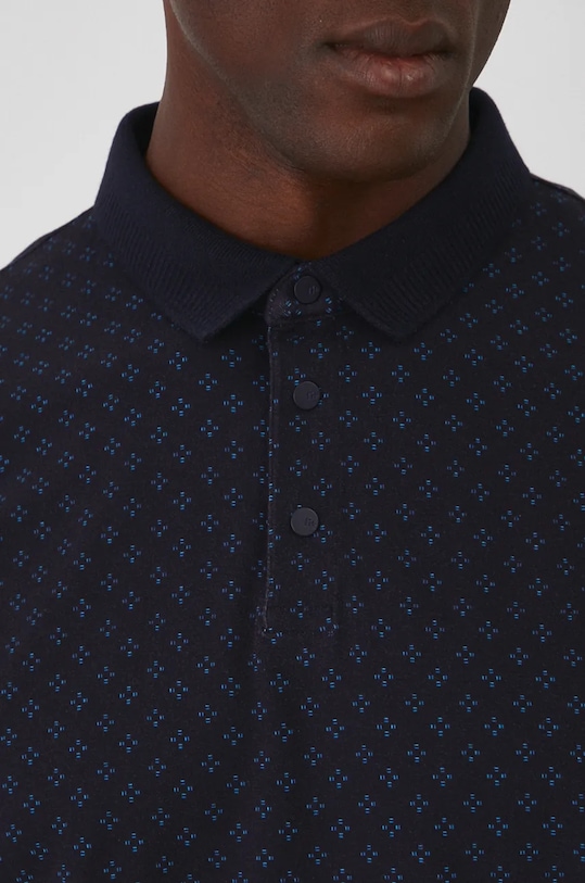 Medicine tricou polo RW24.POMA01 bleumarin