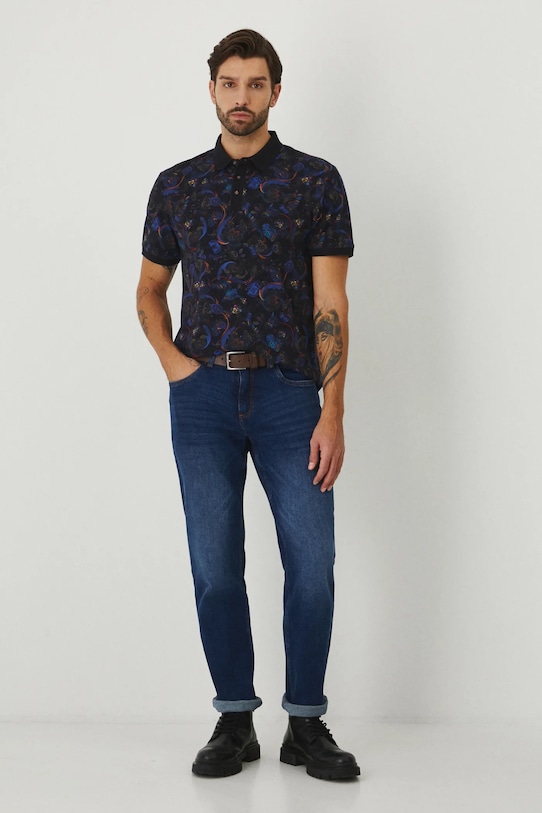 Îmbrăcăminte Medicine tricou polo RW24.POMB12 negru