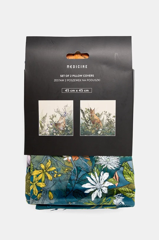 Poszewka dekoracyjna na poduszkę wzorzysta 45 x 45 cm (2-pack) kolor multicolor RW24.PSU702 multicolor RW24