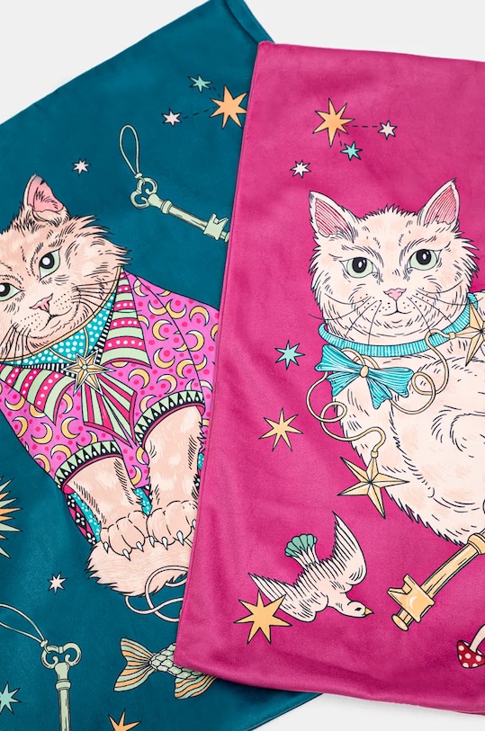 Sypialnia Poszewka dekoracyjna na poduszkę z nadrukiem psa (2-pack) kolor multicolor RW24.PSU902 multicolor