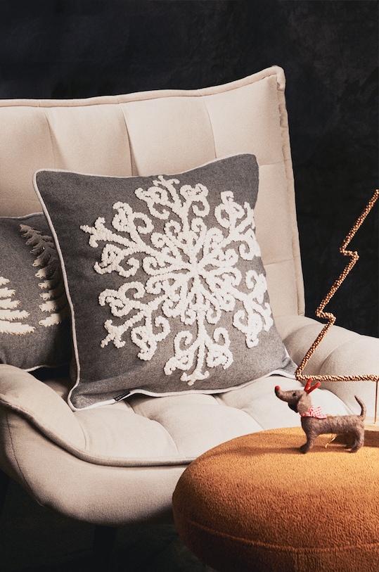 Dekorativní povlak na polštář Medicine šedá RW24.PSUA00