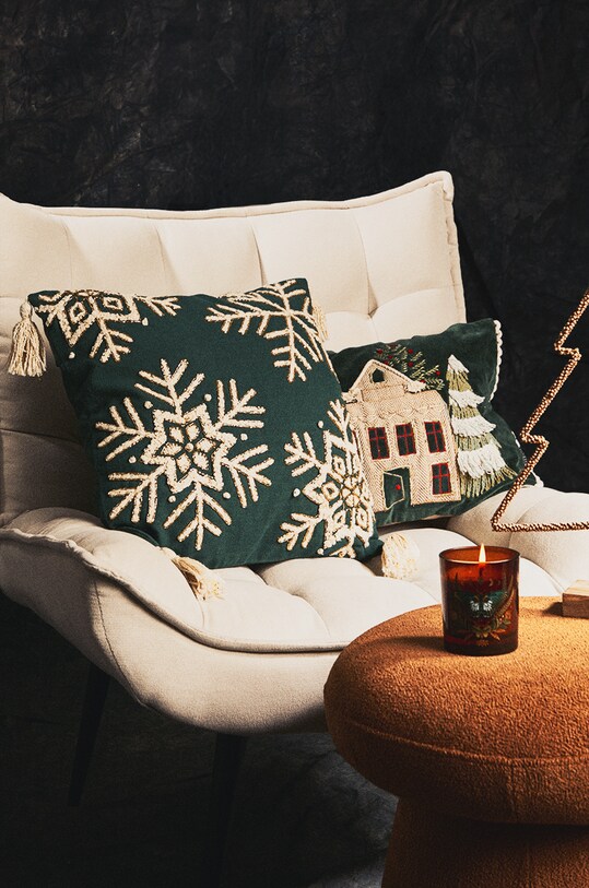 Medicine poszewka dekoracyjna na poduszkę zielony RW24.PSUA06