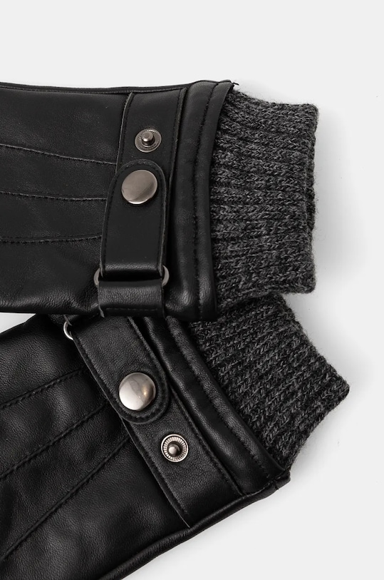 Rękawiczki skórzane męskie kolor czarny RW24.REM701 czarny RW24