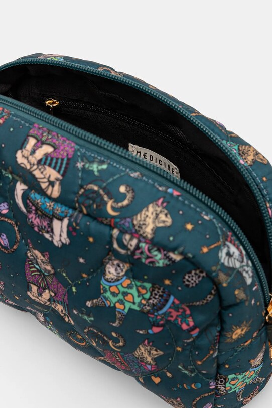 Akcesoria Kosmetyczka damska wzorzysta kolor multicolor RW24.ROD902 multicolor