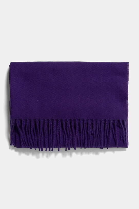 Szal damski gładki z wiskozą kolor fioletowy RW24.SAD060 fioletowy RW24