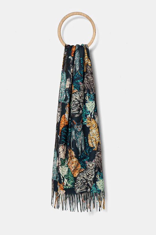 Szal damski w koty kolor multicolor RW24.SAD400 multicolor RW24