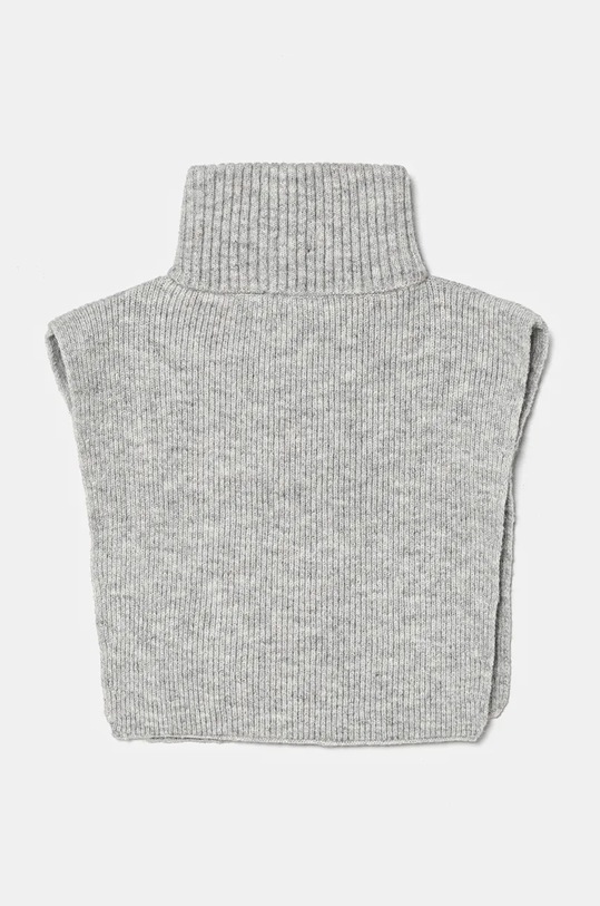 Rolákový šál dámsky s prímesou vlny šedá farba RW24.SAD802 sivá RW24