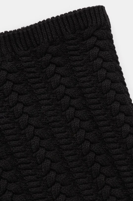 Akcesoria Komin męski z warkoczowym splotem kolor czarny RW24.SAM090 czarny