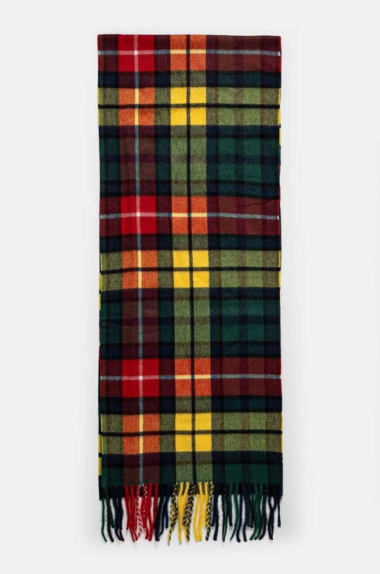 Szal męski w kratę z wiskozą kolor multicolor RW24.SAM600 multicolor RW24
