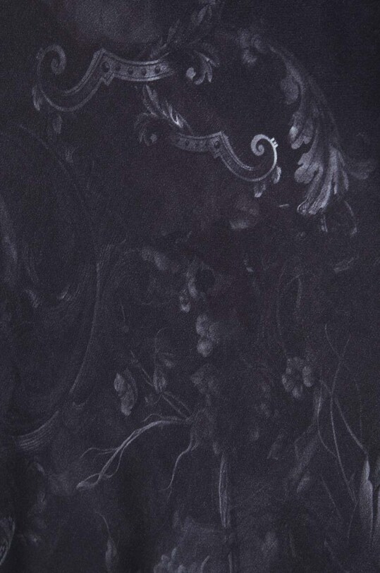 Dámska maxi sukňa z viskózy čiernej farby čierna RW24.SDD501