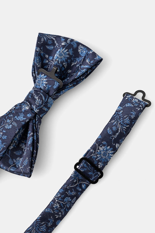 Akcesoria Zestaw szelki i mucha wzorzyste kolor granatowy RW24.SEU901 granatowy