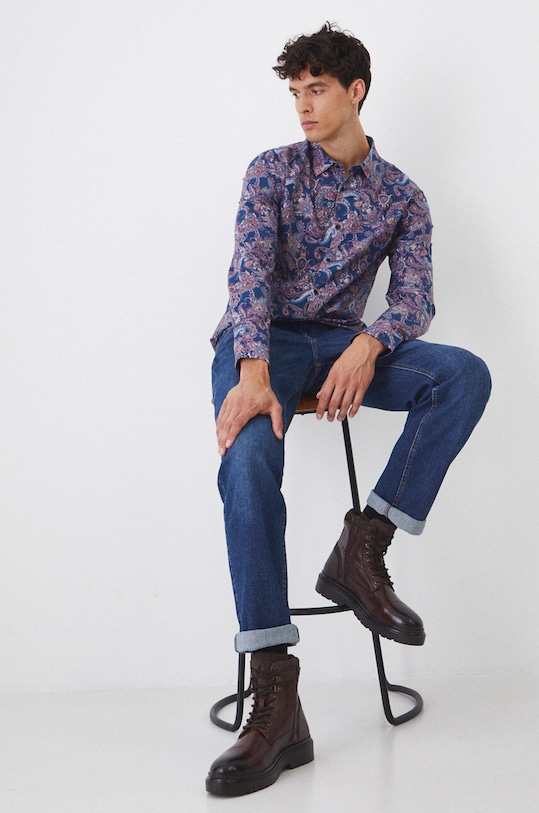 Medicine jeansi bleumarin RW24.SJM042