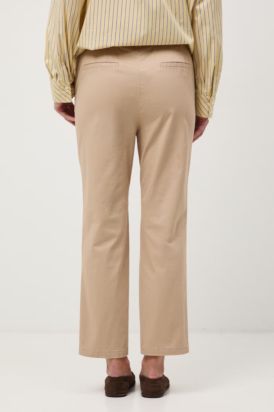 Odzież Medicine spodnie chinos damskie bawełniane z elastanem RW24-SPD011 beżowy