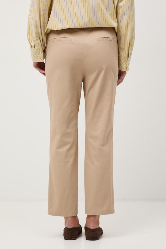 Odzież Medicine spodnie chinos damskie bawełniane z elastanem RW24-SPD011 beżowy