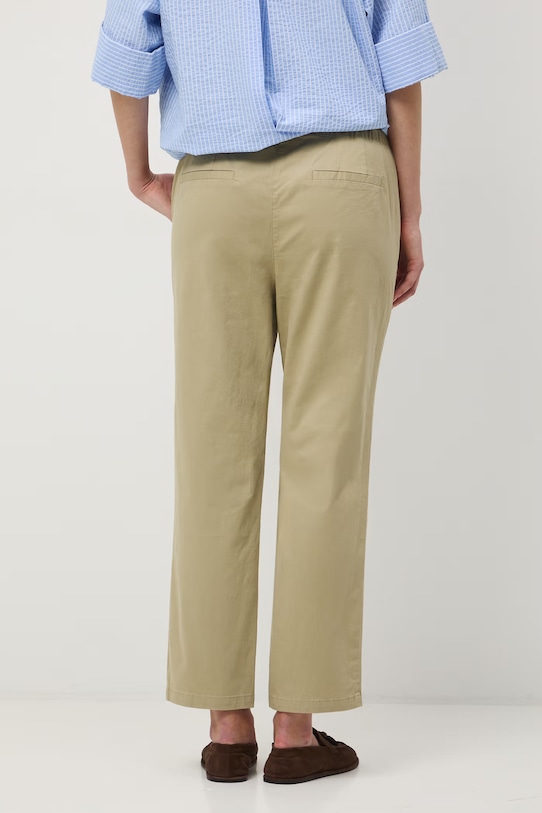 Odzież Medicine spodnie chinos damskie bawełniane z elastanem RW24-SPD011 zielony